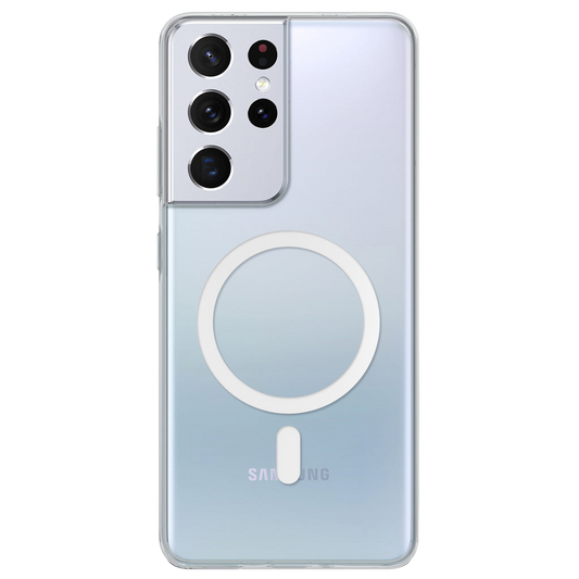 Anti Yellow Magsafe Clear Case for Samsung Galaxy S21 Ultra