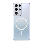 Anti Yellow Magsafe Clear Case for Samsung Galaxy S21 Ultra