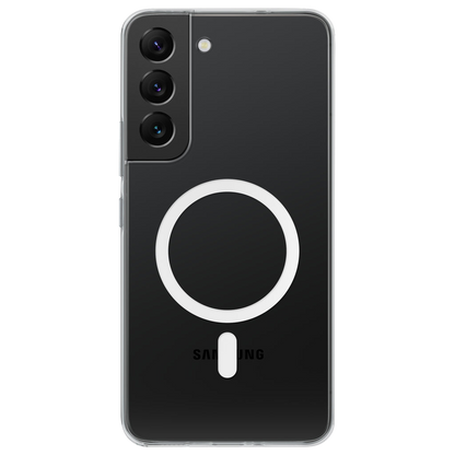 Anti Yellow Magsafe Clear Case for Samsung Galaxy S22 Plus 5G