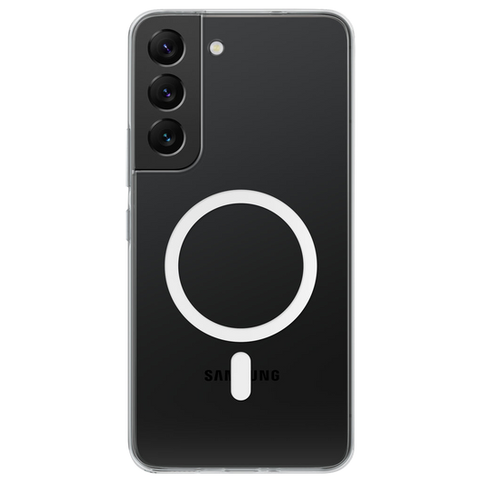 Anti Yellow Magsafe Clear Case for Samsung Galaxy S22 Plus 5G