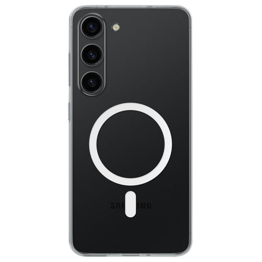 Anti Yellow Magsafe Clear Case for Samsung Galaxy S23