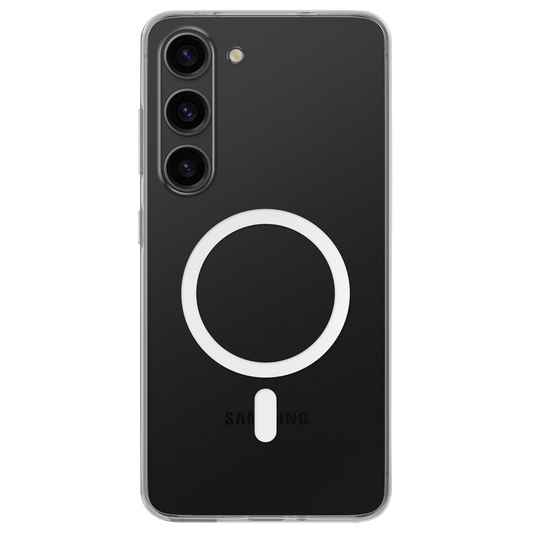 Anti Yellow Magsafe Clear Case for Samsung Galaxy S23 Plus