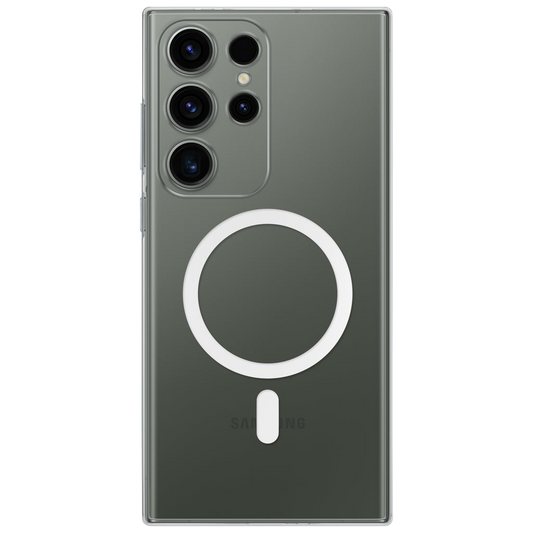 Anti Yellow Magsafe Clear Case for Samsung Galaxy S23 Ultra