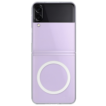 Anti Yellow Magsafe Clear Case for Samsung  Galaxy Z Flip 3