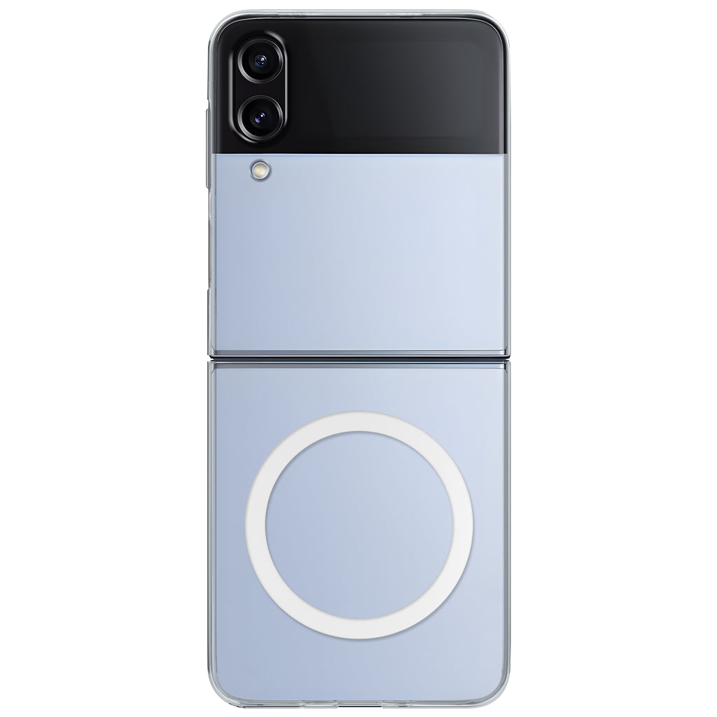Anti Yellow Magsafe Clear Case for Samsung  Galaxy Z Flip 4