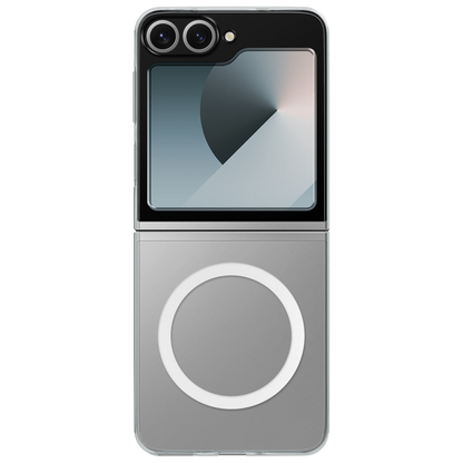 Anti Yellow Magsafe Clear Case for Samsung  Galaxy Z Flip 6
