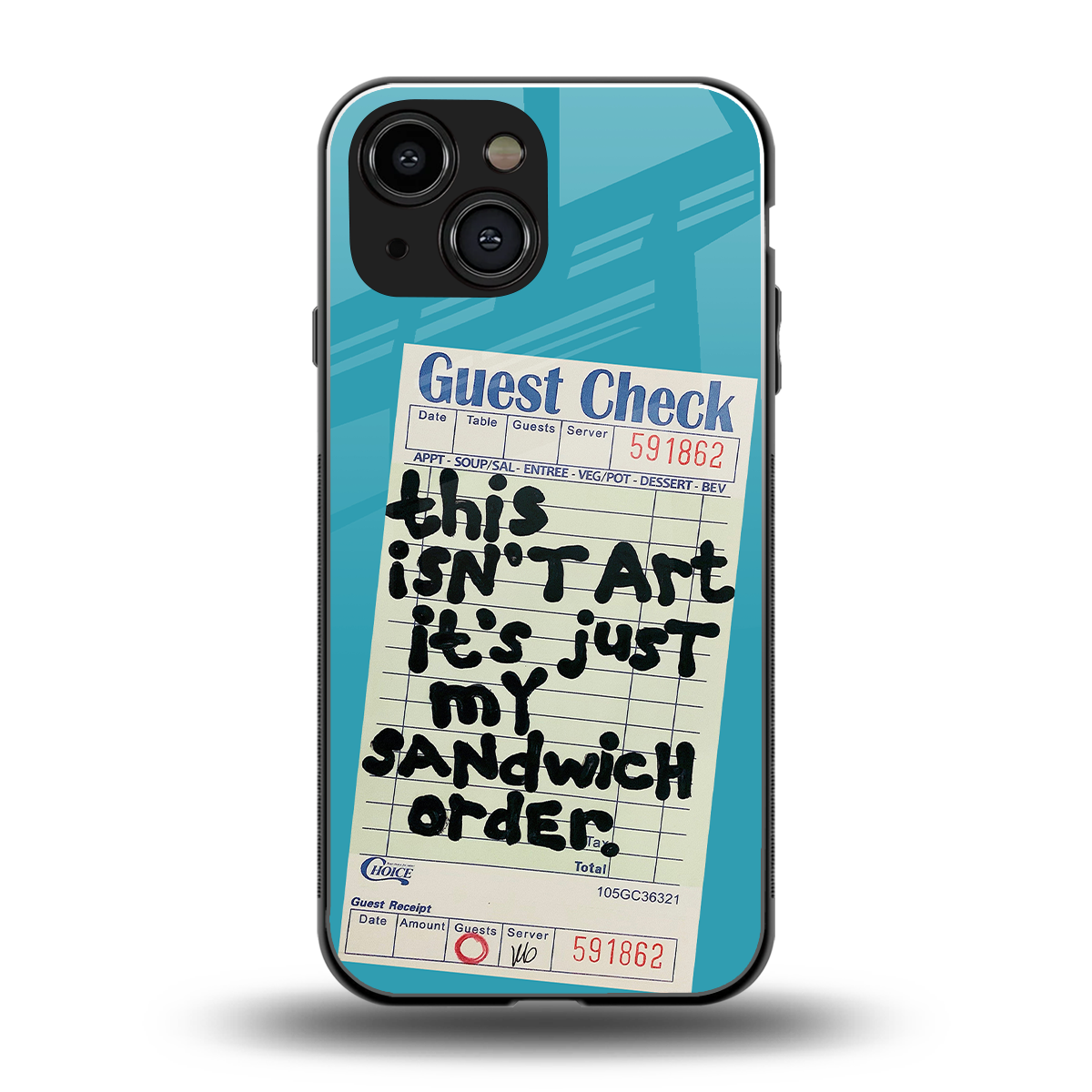 sandwich order back phone cover | glass case for iphone 13 mini