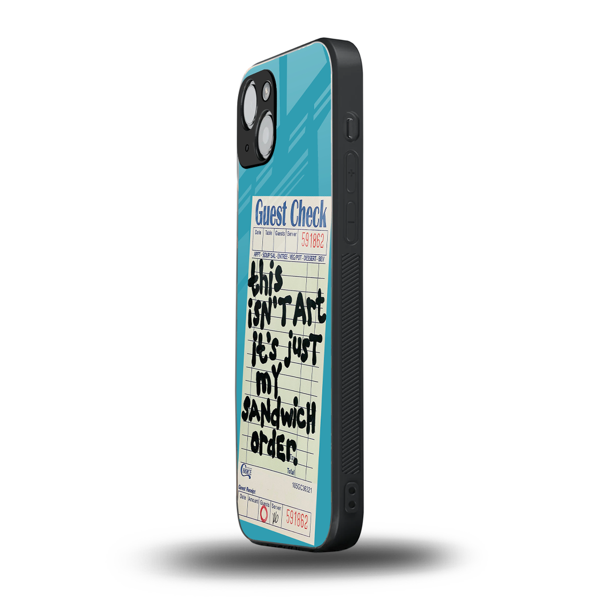 sandwich order back phone cover | glass case for iphone 15