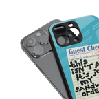 sandwich order back phone cover | glass case for iphone 16 pro max