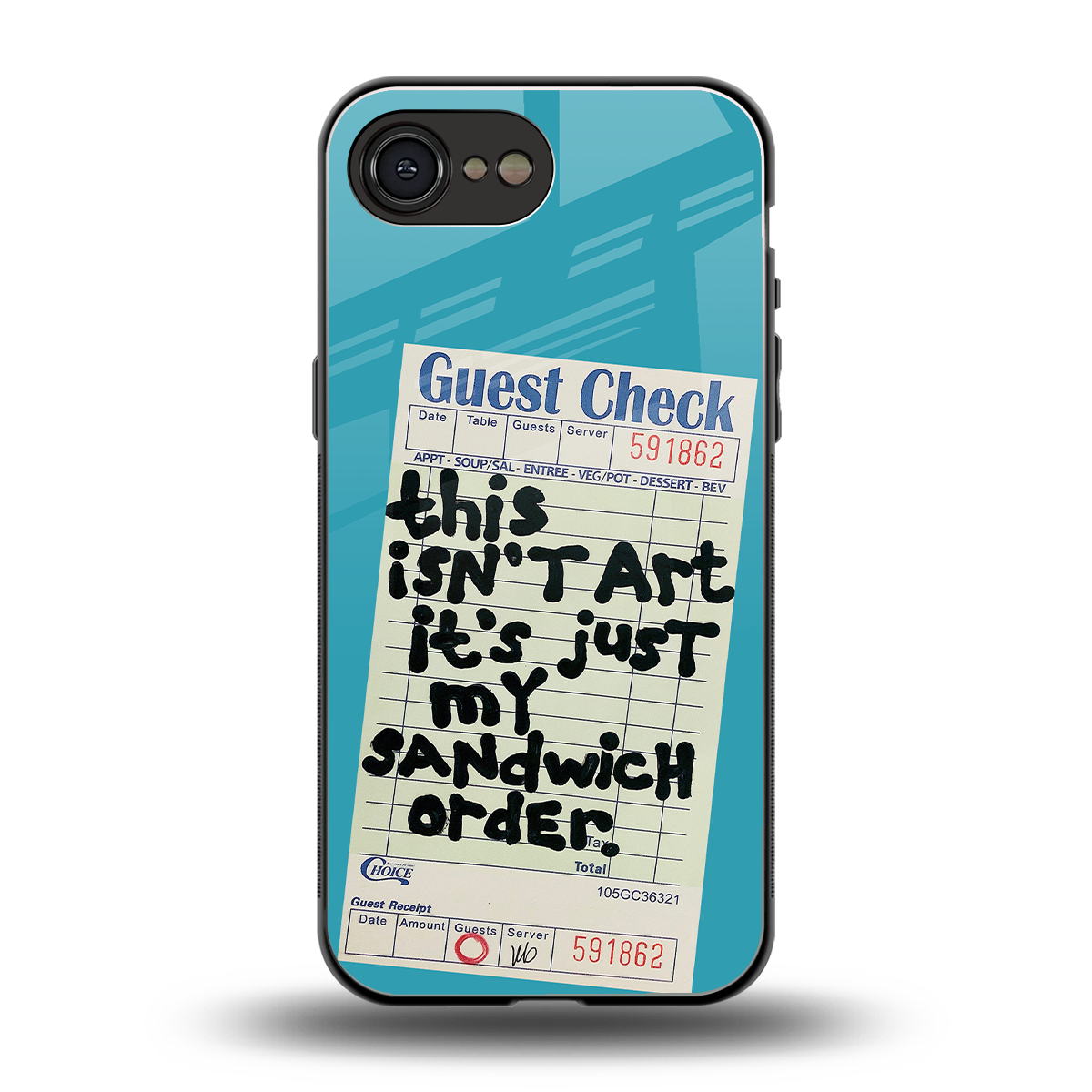 sandwich order back phone cover | glass case for iphone 16e