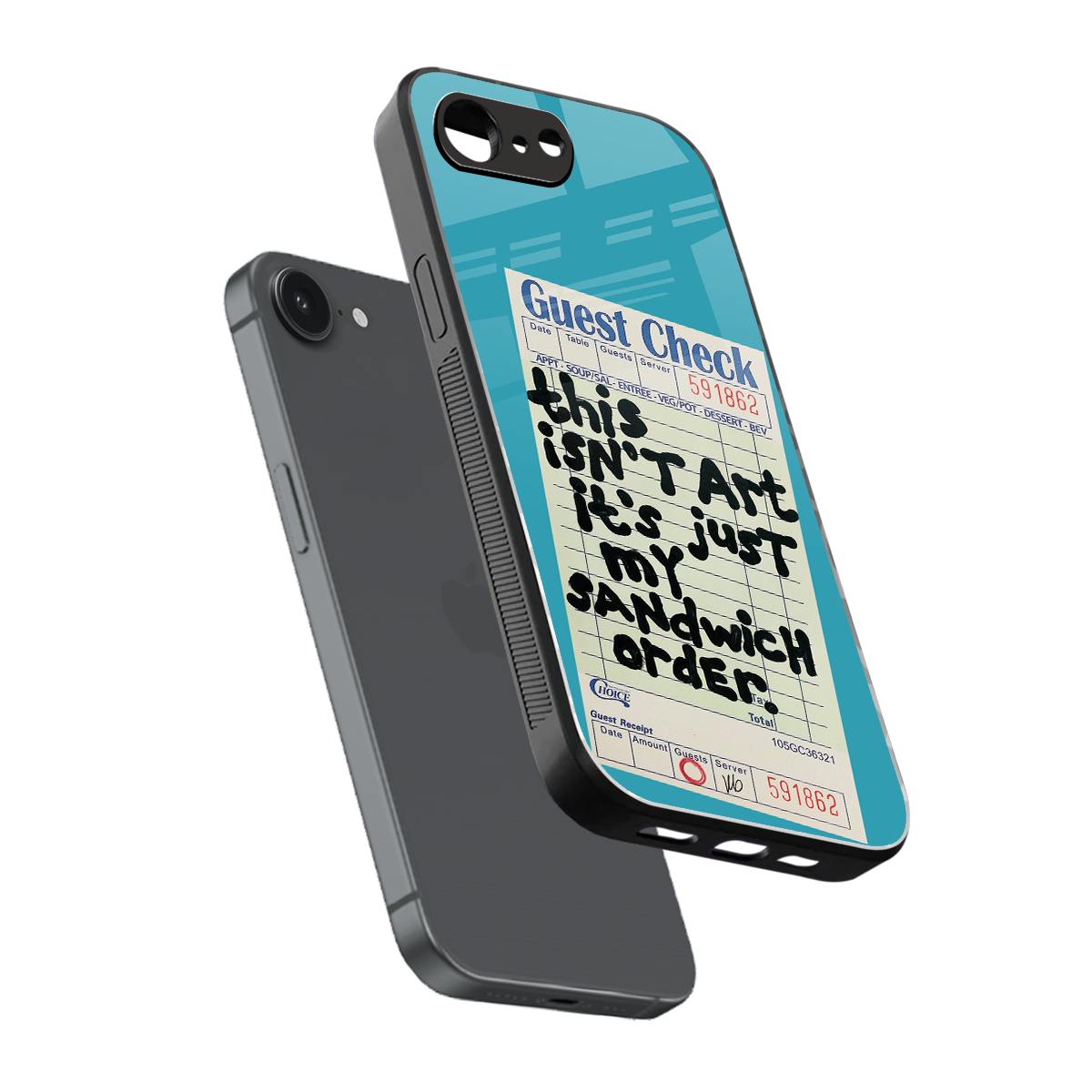 sandwich order back phone cover | glass case for iphone 16e