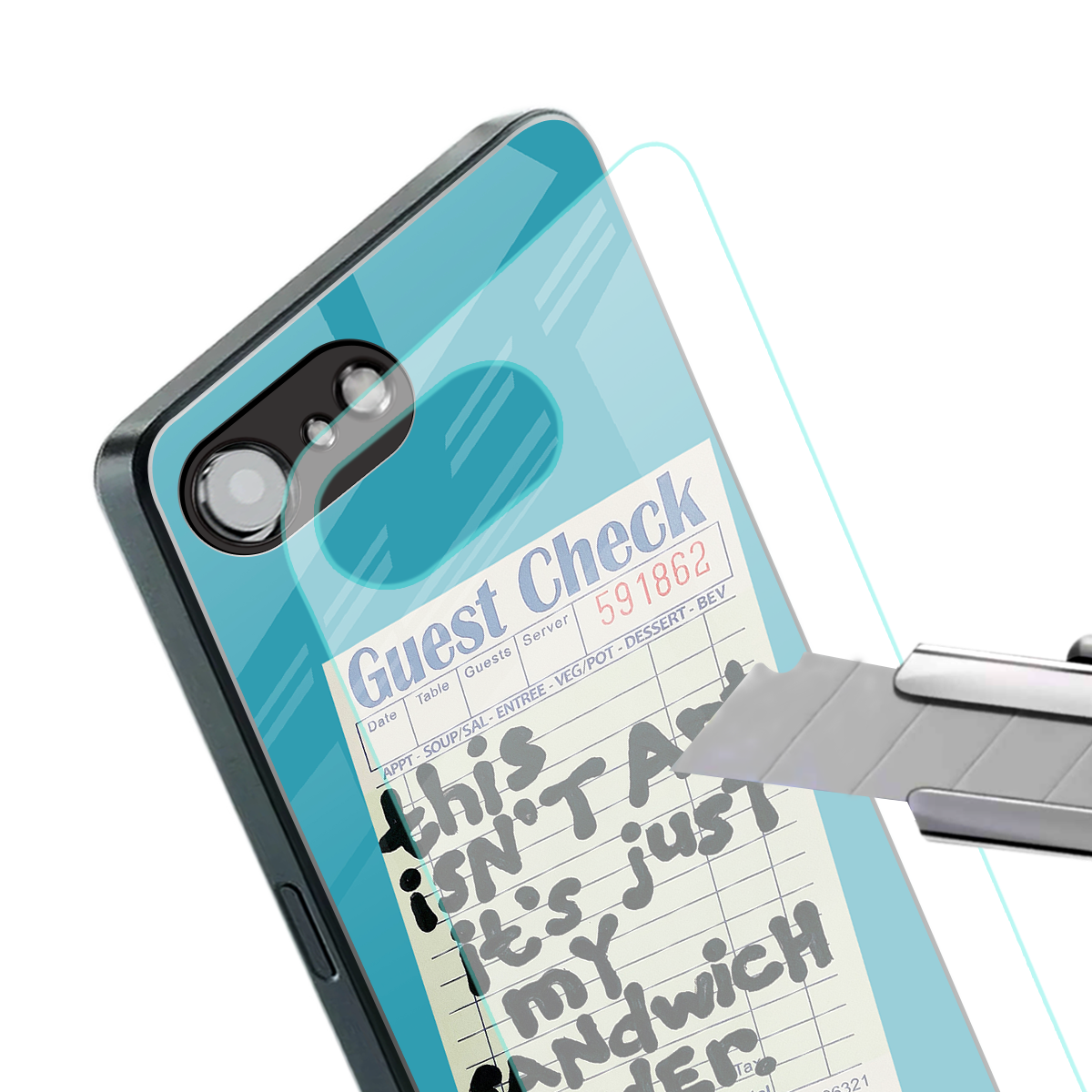 sandwich order back phone cover | glass case for iphone 16e