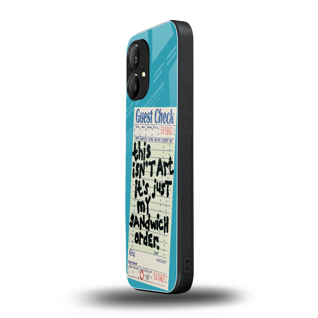 sandwich order back phone cover | glass case for nothing phone 1