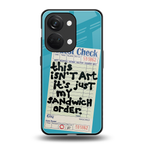 sandwich order back phone cover | glass case for oneplus nord 3