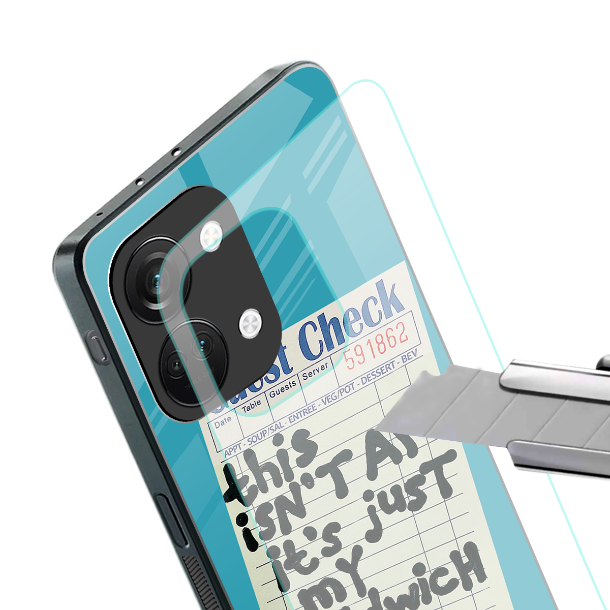 sandwich order back phone cover | glass case for oneplus nord 3