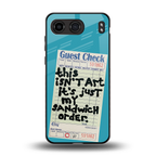 sandwich order back phone cover | glass case for oneplus nord 4