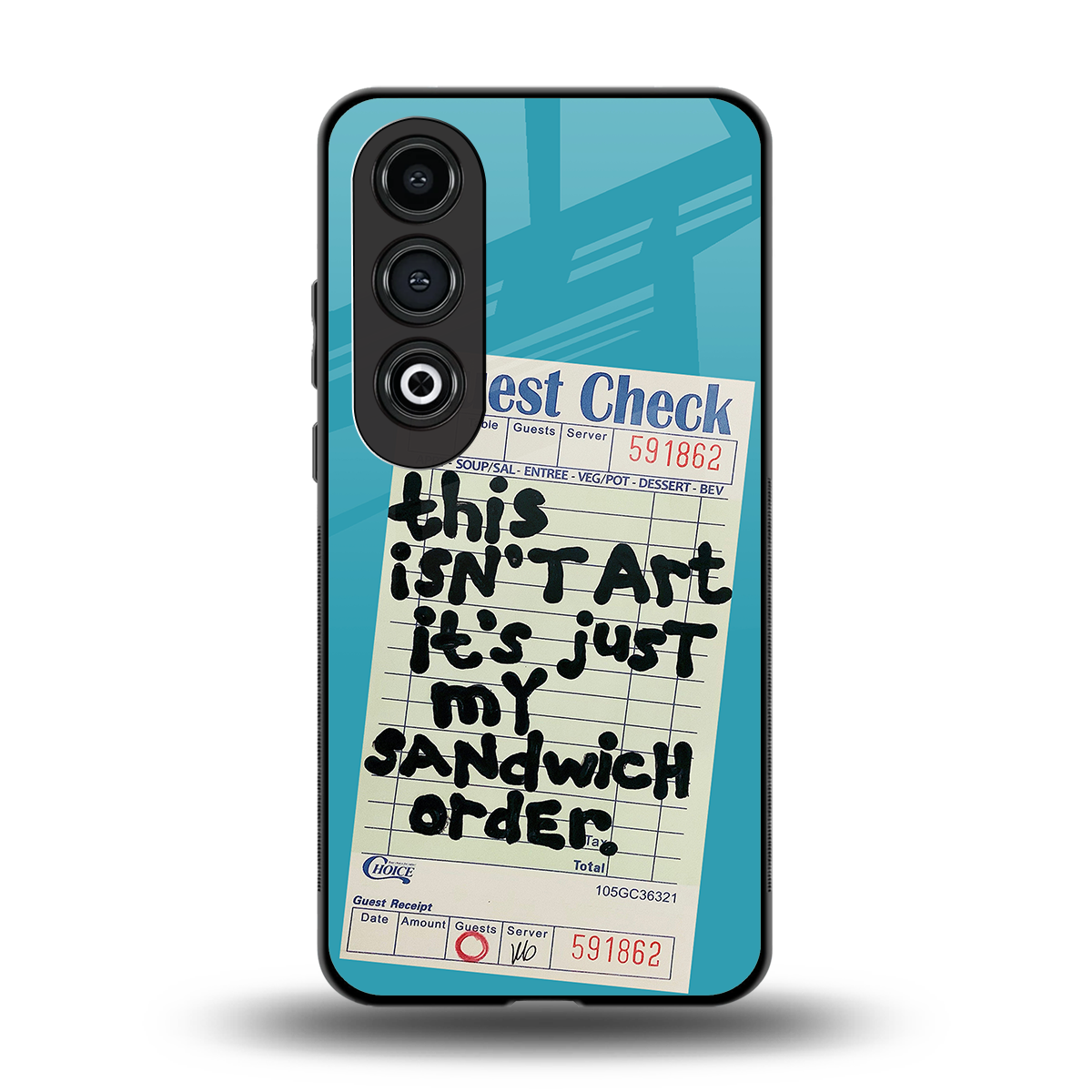 sandwich order back phone cover | glass case for oneplus nord ce 4
