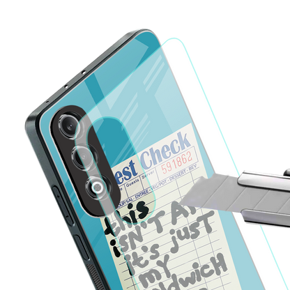 sandwich order back phone cover | glass case for oneplus nord ce 4