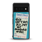 sandwich order back phone cover | glass case for google pixel 6 pro