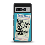 sandwich order back phone cover | glass case for google pixel 7 pro
