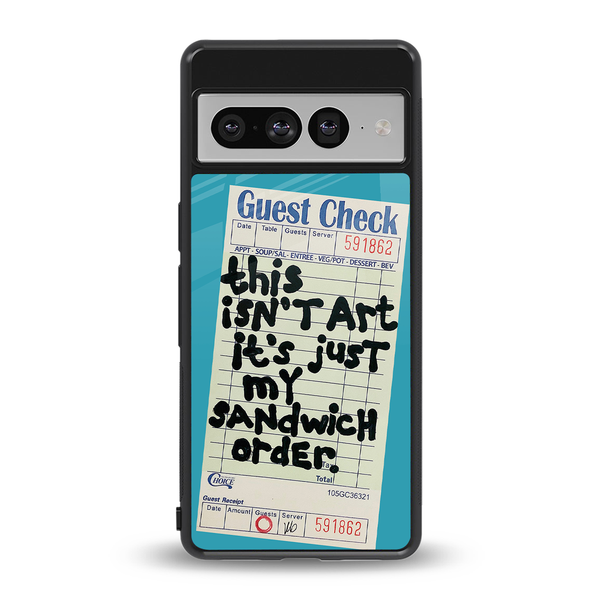 sandwich order back phone cover | glass case for google pixel 7 pro