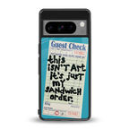 sandwich order back phone cover | glass case for google pixel 8 pro