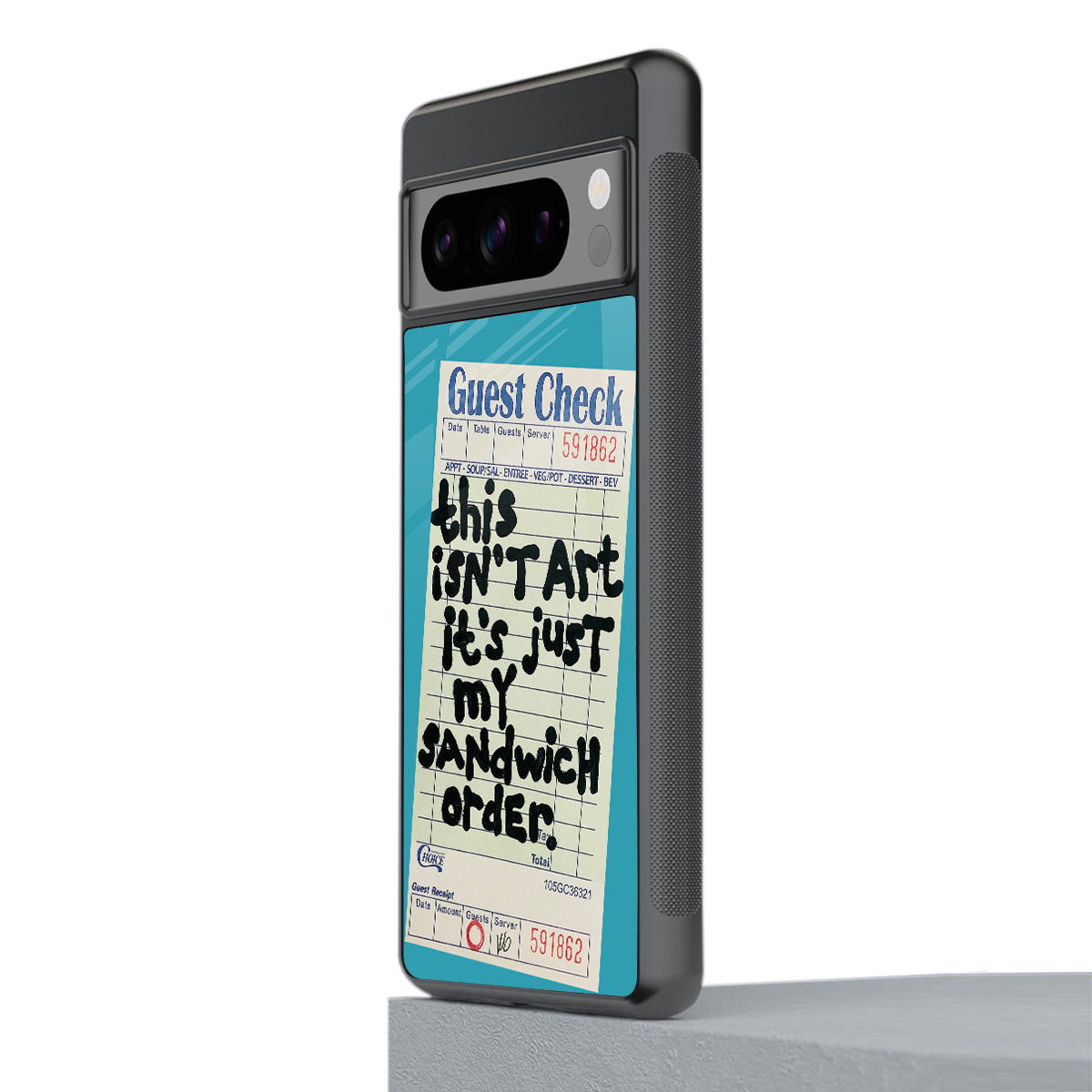 sandwich order back phone cover | glass case for google pixel 8 pro