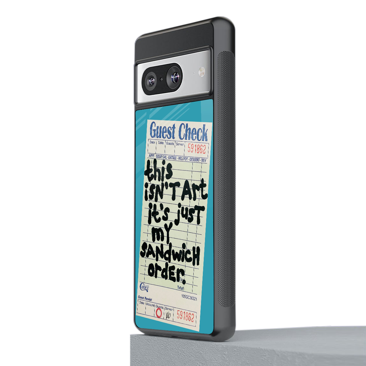 sandwich order back phone cover | glass case for Google Pixel 8