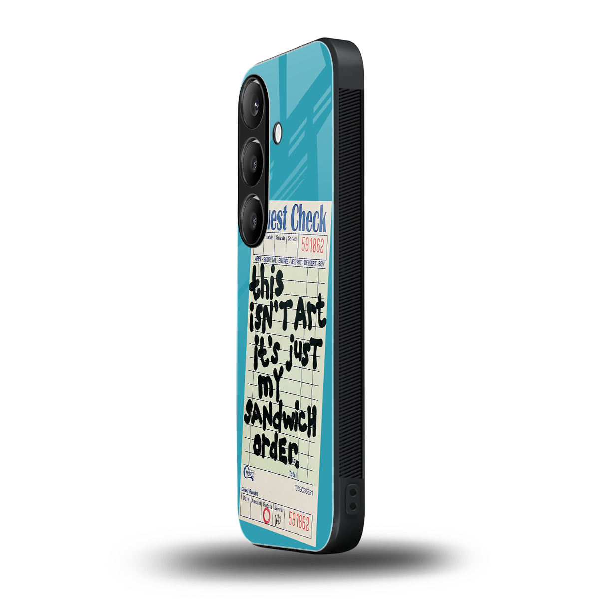 sandwich order back phone cover | glass case for samsung galaxy s24 fe