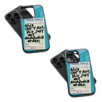 Trendy Glass Back Mobile Case for iPhone, Samsung, Redmi, OnePlus, Google Pixel, Motorola