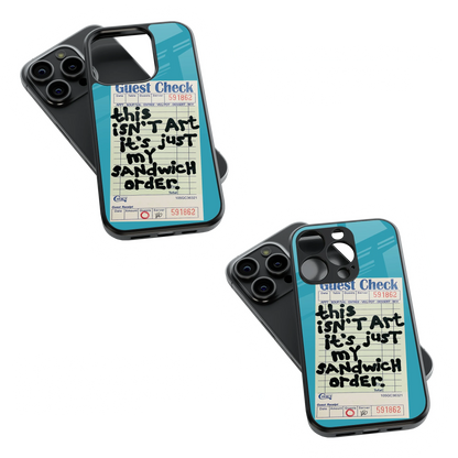 Trendy Glass Back Mobile Case for iPhone, Samsung, Redmi, OnePlus, Google Pixel, Motorola