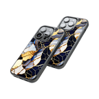 Protective Glass Back Phone Case Compatible with iPhone, Samsung, OnePlus, Pixel & More