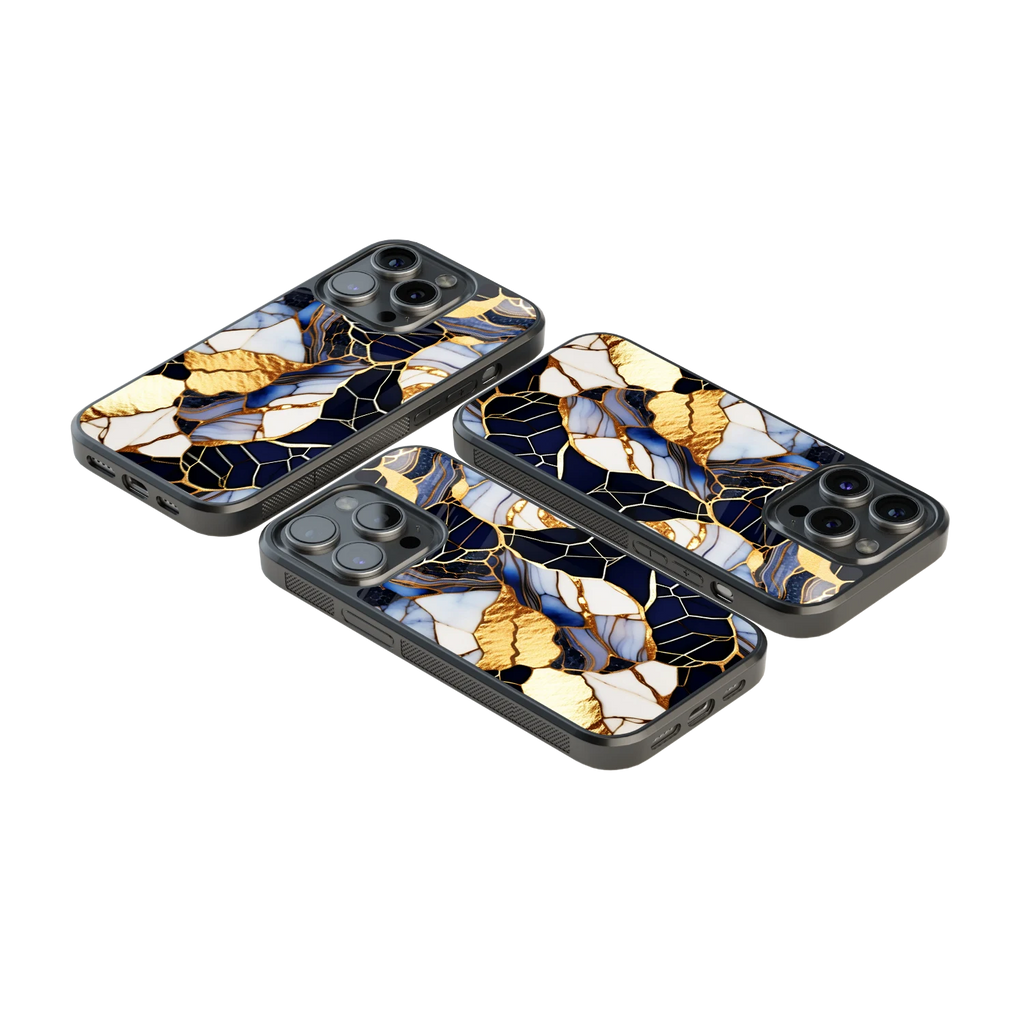 Luxury Glass Back Mobile Cover for iPhone, Samsung Galaxy, OnePlus, Pixel, Redmi & More