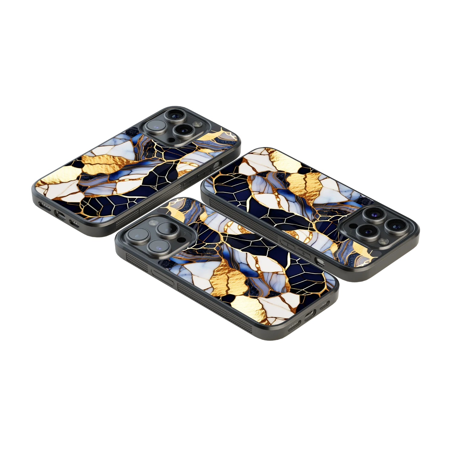 Luxury Glass Back Mobile Cover for iPhone, Samsung Galaxy, OnePlus, Pixel, Redmi & More