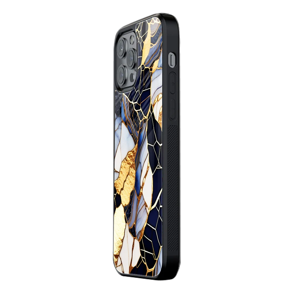 Slim Glass Back Phone Case for Multiple Brands iPhone, Samsung, Redmi, OnePlus, Oppo, Vivo