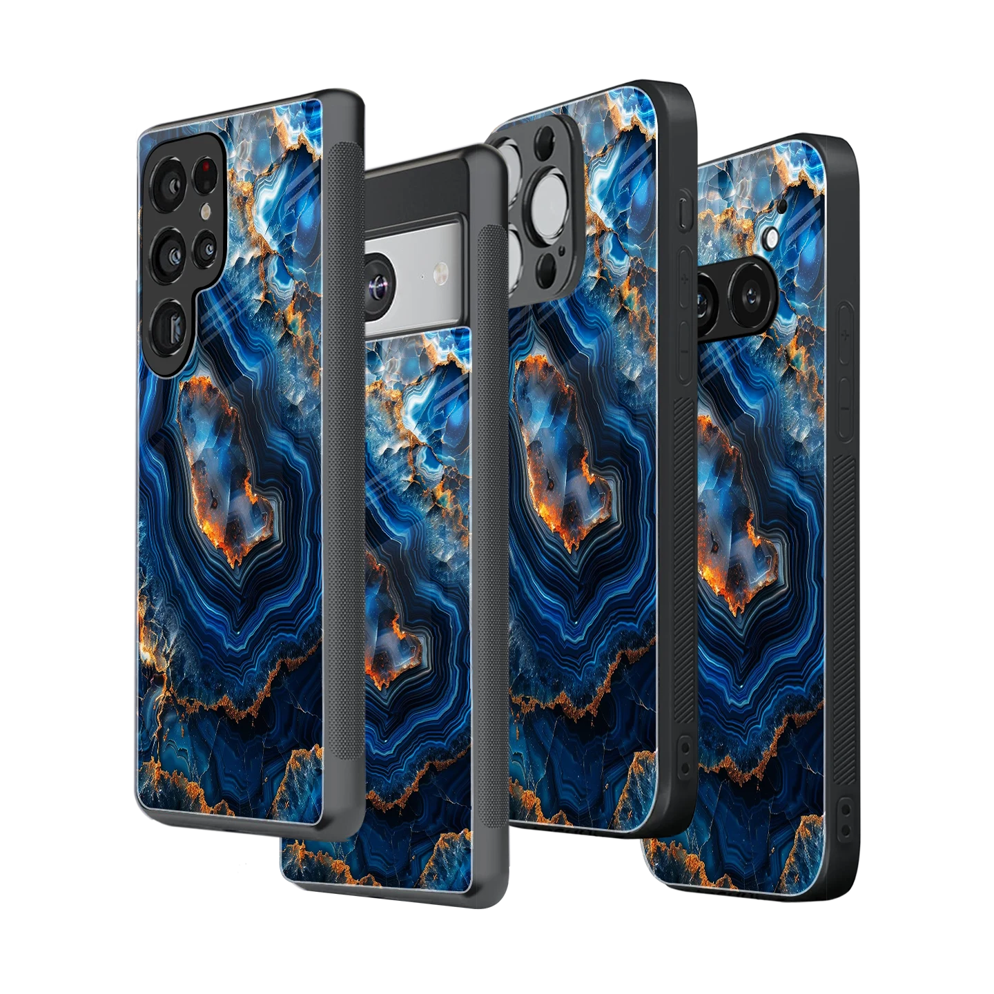 Stylish Glass Back Case for All Smartphones iPhone, Samsung, OnePlus, Pixel, Redmi, Oppo, Vivo, Motorola