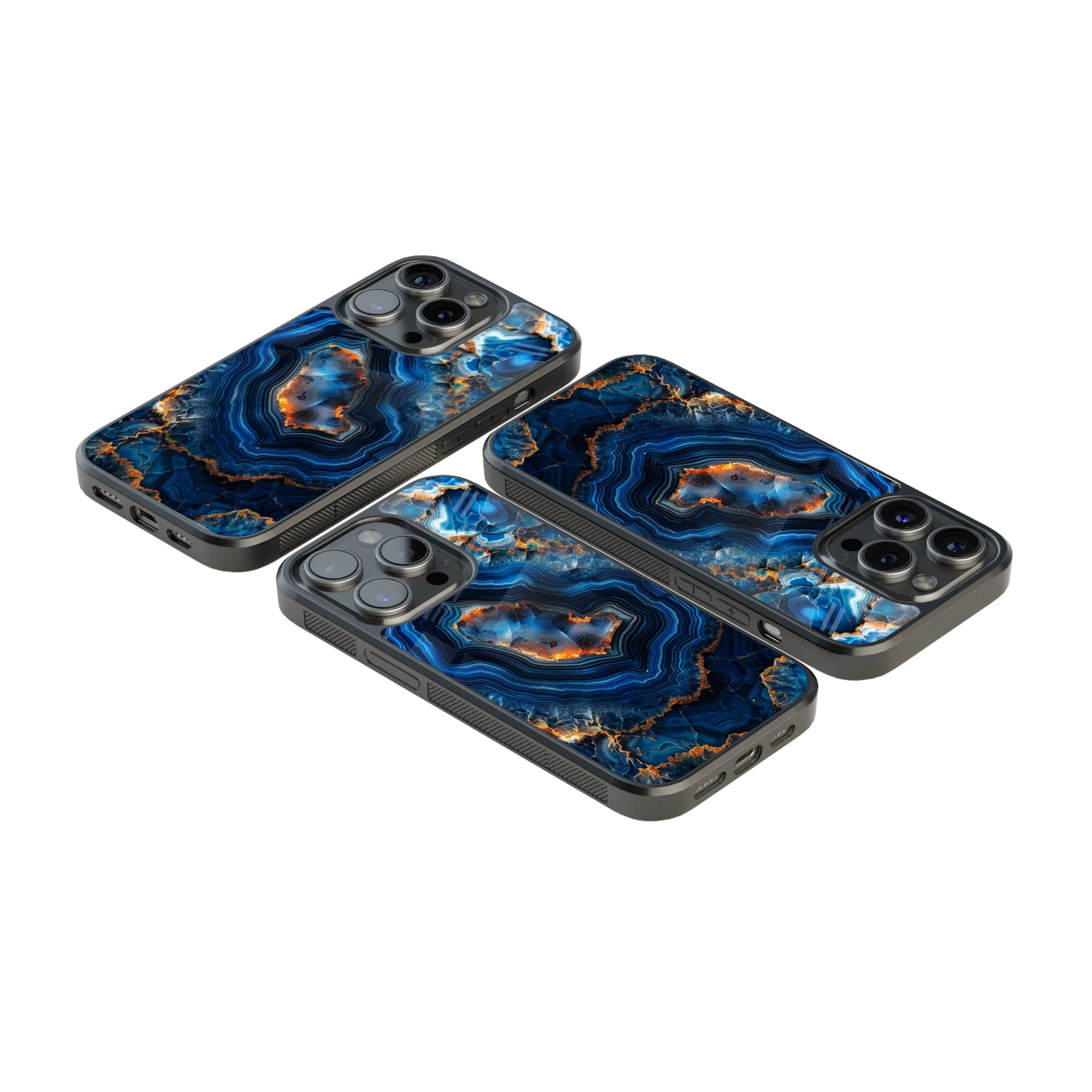 Luxury Glass Back Mobile Cover for iPhone, Samsung Galaxy, OnePlus, Pixel, Redmi & More