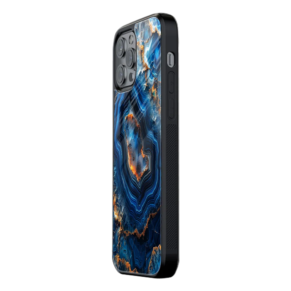 Slim Glass Back Phone Case for Multiple Brands iPhone, Samsung, Redmi, OnePlus, Oppo, Vivo