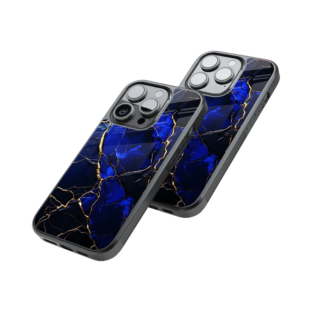 Protective Glass Back Phone Case Compatible with iPhone, Samsung, OnePlus, Pixel & More