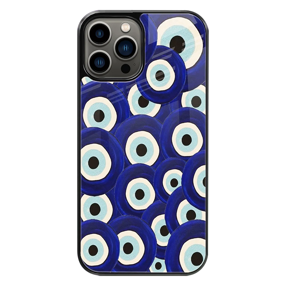 Premium Glass Back Mobile Phone Cover for iPhone, Samsung, OnePlus, Google Pixel, Redmi, Oppo, Vivo & Realme