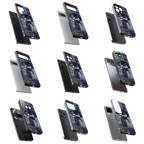 Durable Glass Back Mobile Case for iPhone, Samsung, OnePlus, Google Pixel, Redmi, Vivo, Oppo