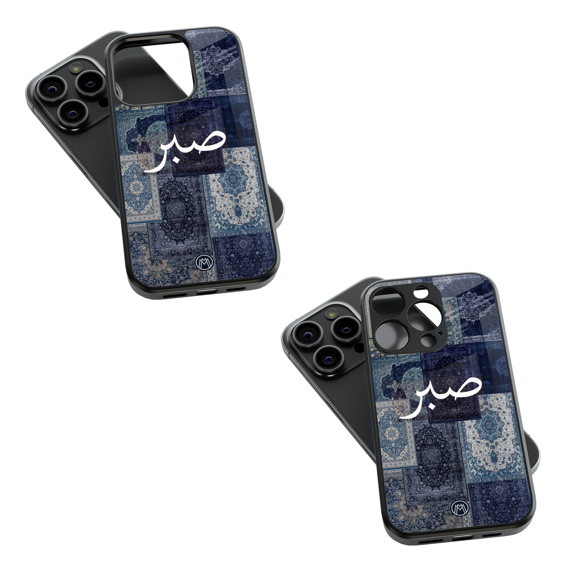 Trendy Glass Back Mobile Case for iPhone, Samsung, Redmi, OnePlus, Google Pixel, Motorola