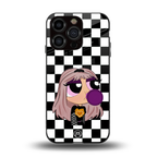 sassy chic powerpuff girls back phone cover | glass case for iphone 13 pro