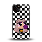 sassy chic powerpuff girls back phone cover | glass case for iphone 13
