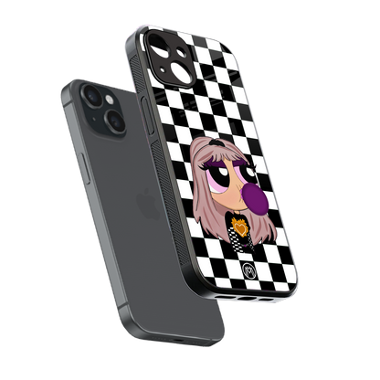 sassy chic powerpuff girls back phone cover | glass case for iphone 13