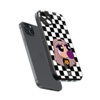 sassy chic powerpuff girls back phone cover | glass case for iphone 14 plus