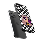 sassy chic powerpuff girls back phone cover | glass case for iphone 14 pro max