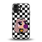 sassy chic powerpuff girls back phone cover | glass case for iphone 16