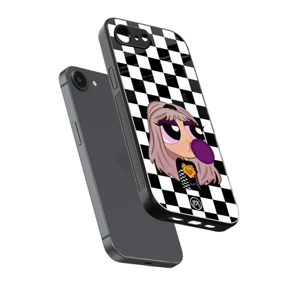 sassy chic powerpuff girls back phone cover | glass case for iphone 16e