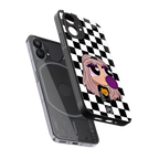 sassy chic powerpuff girls back phone cover | glass case for nothing phone 1
